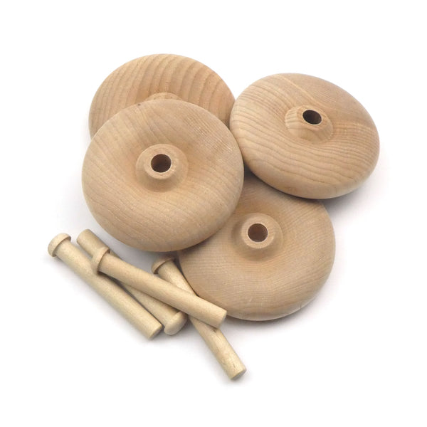 Wooden Wheels and Wooden Toy Parts Oakcrafts